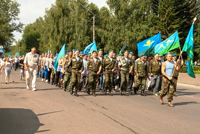 Шествие десантников 
