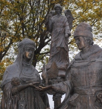 памятник Святым Петру и Февронии