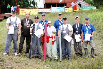 Игорь Никулин с другими победителями